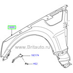 Крыло переднее правое range rover sport 2010 - 2013