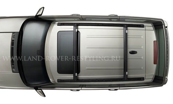 Система продольных брусьев и поперечин с запорным устройством Range Rover 2002 -2012