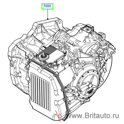 Акпп коробка передач в сборе lr freelander ii