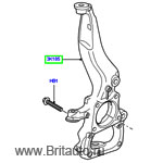 Кулак поворотный правого переднего колеса land rover discovery