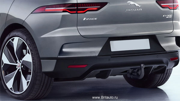 Фаркоп быстросъёмный Jaguar I-Pace. В комплекте буксировочная балка, съемное дышло фаркопа, и буксировочная проушина под фаркоп.  Оригинал Jaguar.