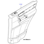 Панель отделки правой задней двери lr discovery 4