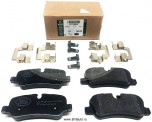 Тормозные колодки задние, комплект, Land Rover Discovery 4, Range Rover 2010 - 2012, Range Rover Sport 2010 - 2013. Оригинал Land Rover из Англии.