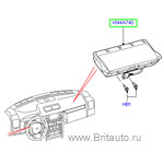 Подушка безопасности, модуль со стороны пассажира, range rover 2002 - 2012