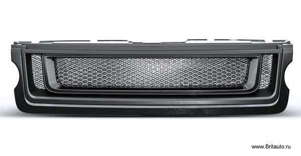 Решетка радиатора Range Rover 2013 - 2017 Kahn LE600, двойная рамка, двойная сетка industrial