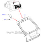 Задняя дверь (крышка багажника) range rover sport 2010 - 2013