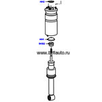 Амортизатор в сборе с модулем устойчивости range rover sport 2005 - 2013