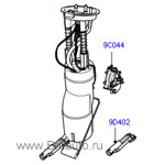 Насос топливный с датчиком, в сборе, range rover 2002 - 2012