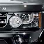 Фара галогенная левая  Land Rover Discovery 4, с авторегуляцией угла наклона света.