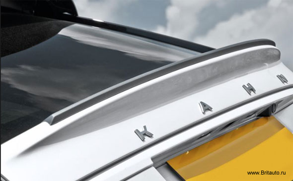 Спойлер kahn design на крышку багажника, в средней части, над номером, range rover 2013 - 2019