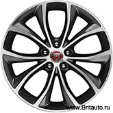 Колесный диск R18 Jaguar XF 2016 - 2023,модель: Helix, цвет: Contrast Diamond