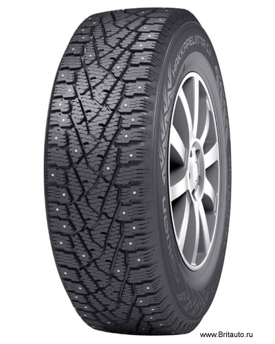 Автомобильная шина Nokian Tyres Hakkapeliitta C3 195/75 R16 107/105R, зимние шины, с шипами