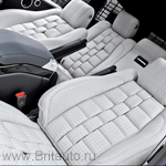 Обивка кресел range rover 2013 all new от kahn design, английская кожа, 3 варианта цвета.