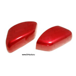 Крышки зеркал заднего вида, цвет: красный (rimini red), комплект из 2-х штук