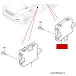 Блок управления задней дверью Range Rover Sport 2014 - 2017 и Range Rover 2013 - 2017, от VIN: EA182852 до VIN: FA999999 