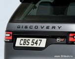 Надпись DISCO на багажник Land Rover Discovery 5 2017-2018, цвет: Black (черный).