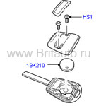 Ключ зажигания 433 mhz range rover 2002 - 2009