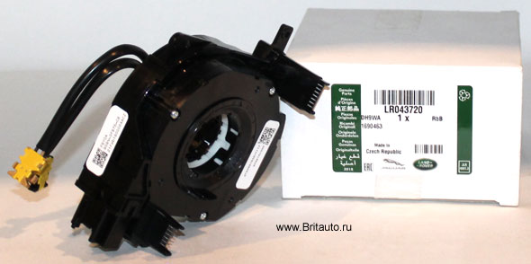 Контактное кольцо с датчиком угла поворота руля Land Rover Freelander 2. Оригинал Land Rover.