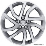 Колесный диск R20 Land Rover Discovery 4 - 5, Range Rover 2013 - 2022 и Range Rover Sport 2014 - 2022, цвет: Sparkle Silver