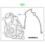 Масляный насос в сборе с прокладкой на 2,7Л Дизель и 3,0Л дизель на lr discovery 3,4, range rover 2013 и range rover sport 2005 - 2014
