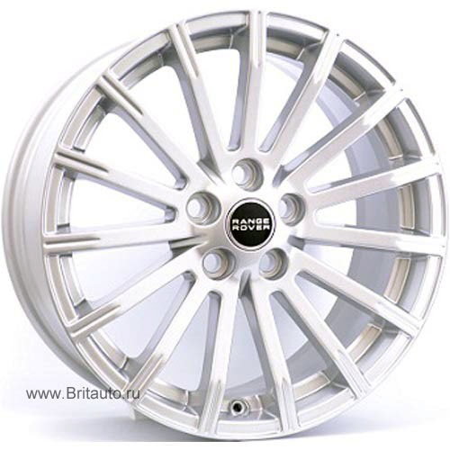 Диск колесный R19 Range Rover Sport 2010 - 2013, цвет: Sparkle Silver (светлый).