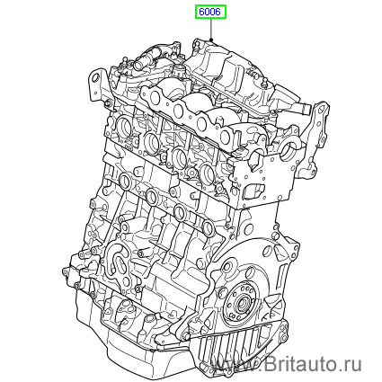 Двигатель 2,2 турбодизель, lr freelander, range rover evoque