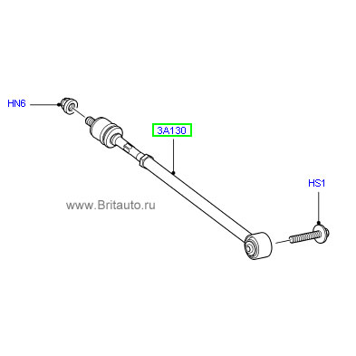 Задняя тяга схождения Range Rover Sport 2005 - 2013 и Land Rover Discovery 3 - 4