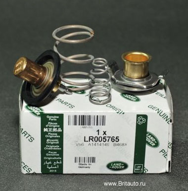 Термостат 4,2Л - 4,4Л Бензин Range Rover 2002 - 2009, Land Rover Discovery 3, Range Rover Sport 2005 - 2009. Оригинал Land Rover. 