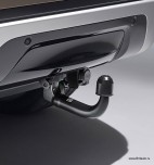 Фиксированный быстросъемный фаркоп Range Rover Velar 2021 - 2023, для автомобилей с пружинной подвеской.