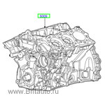 Короткий блок цилиндров 2,7 дизель v6 на discovery 3, 4 , range rover sport 2005 - 2012 и discovery iii, iv