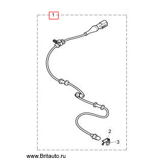 Датчик АБС передний Jaguar XJ