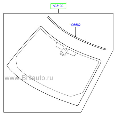 Стекло лобовое range rover sport 2010 - 2013, с датчиком дождя и обогревом.