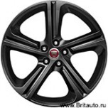 Колесный диск Jaguar XF All-New, модель: Blade, 8 x R19, 5-ти спицевый, цвет: gloss black (черный)