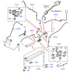 Трубка, глушитель впуска/выпуска, компрессор "hitachi", на land rover discovery и range rover sport 2010 - 2013