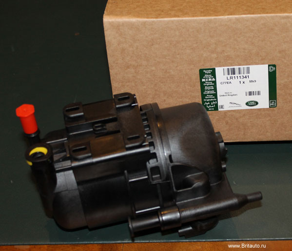 Топливный фильтр 2,0Л Дизель Land Rover Discovery Sport, Range Rover Evoque 2012 - 2018, Range Rover Evoque 2019 - 2024. Запчасть новая, оригинальная Land Rover, в оригинальной упаковке Land Rover.