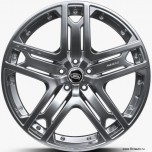 Колесный диск литой R23 Kahn RS600 Land Rover Defender New, Range Rover 2013 - 2022, Range Rover Sport 2014 - 2022, цвет: Hyper Silver (светлый).