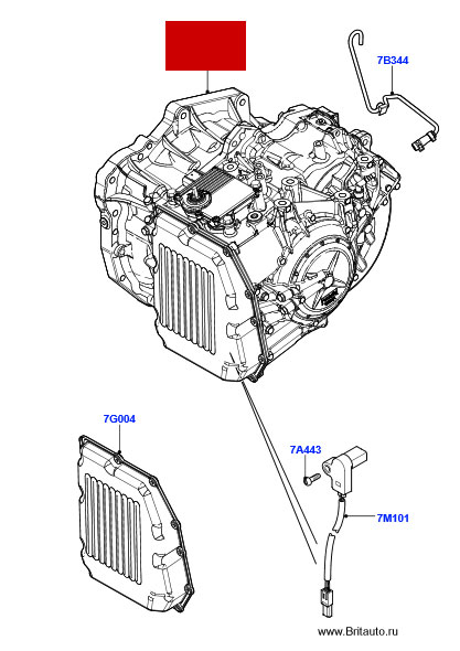АКПП 6-ти ступенчатая в сборе Range Rover Evoque и Land Rover Freelander