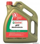 Трансмиссионное масло акпп castrol atf multivehicle, в расфасовке 5л.