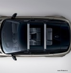 Поперечины багажника крыши Range Rover Evoque 2019 - 2023, полный комплект. Устанавливаются непосредственно на крышу автомобиля.