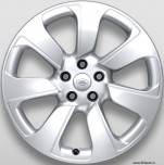 Колесный диск R20 Range Rover 2022 - 2024, Range Rover Sport 2023 - 2024, Style 7020, модель: Retracer, цвет: Sparkle Silver (светлый). Ширина обода 8,5J