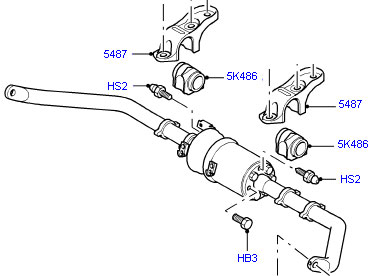 Lr020591: стабилизатор на range rover sport 2005-2009