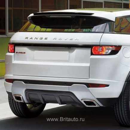 Задний бампер range rover evoque dinamic, с автоматической сисиемой парковки.