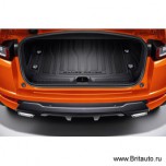 Ковер во весь багажник резиновый Range Rover Evoque, плоский, только для кабриолетов.