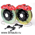 Суппорт типа Brembo левый передний красный Range Rover Sport 2010 - 2013