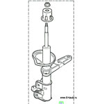 Амортизатор передний левый  Land Rover Freelander 1