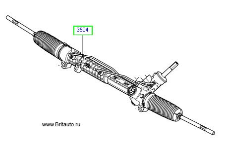 Рулевой механизм (рулевая рейка) Land Rover Discovery 4