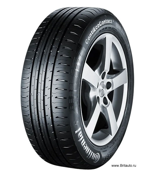 Автомобильная шина Continental ContiEcoContact 5 XL 235/55 R17 103H, летняя.