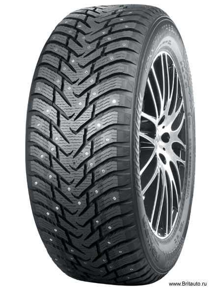 Nokian Hakkapeliitta 8 SUV 235/55 R19 105T, автомобильная шина зимняя, шипованная.