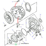 Насос коробки передач lr discovery i и ii, range rover 1992 - 2002, lr defender 1987 - 2006