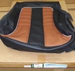 Обивка подушки водительского сидения Range Rover Sport SVR, цвет: Ebony / Tan